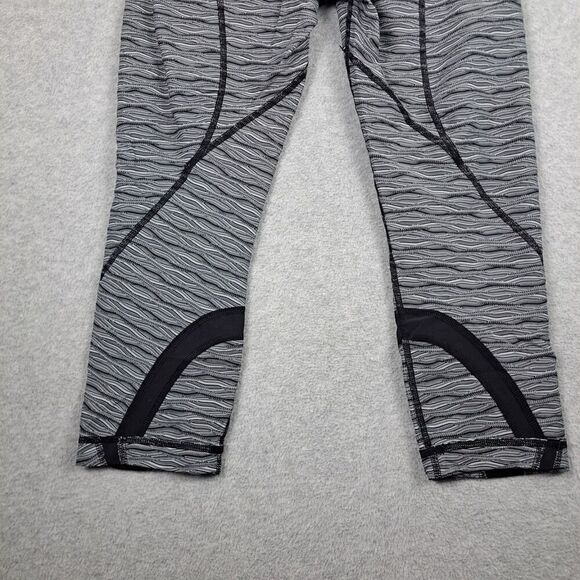 Lululemon Inspire Tight II Strive Leggings Multi Black Inseam Womens Size 8 - Picture 11 of 12